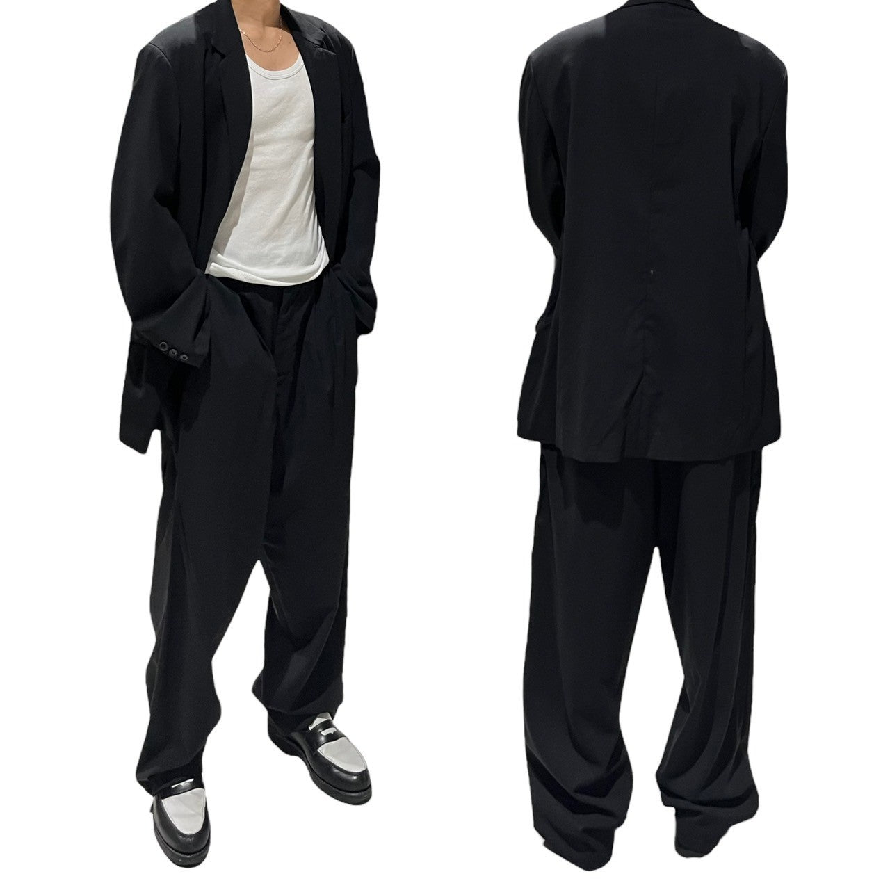 Y's for men(ワイズフォーメン) 93SS wool gabardine set up suit