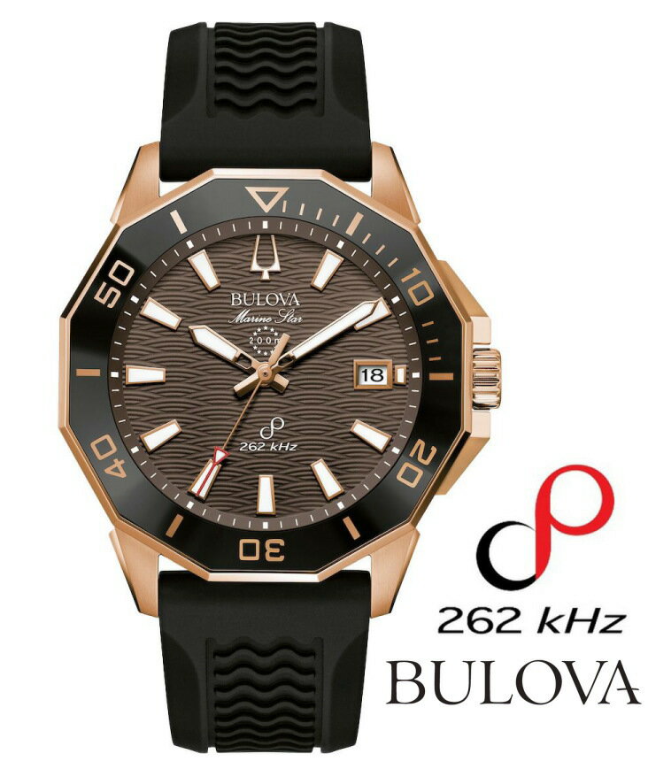 Bulova Precisionist 腕時計 ダイバーズ 箱付 【極美品/電池新品
