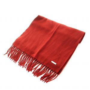 マフラー ストール カシミヤ イタリア製 紫 パープル（2024/08/14買取