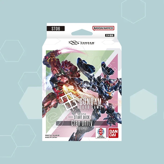 新品]ガンダムカードゲーム スタートデッキ Clan Unity【ST06】 [10/25