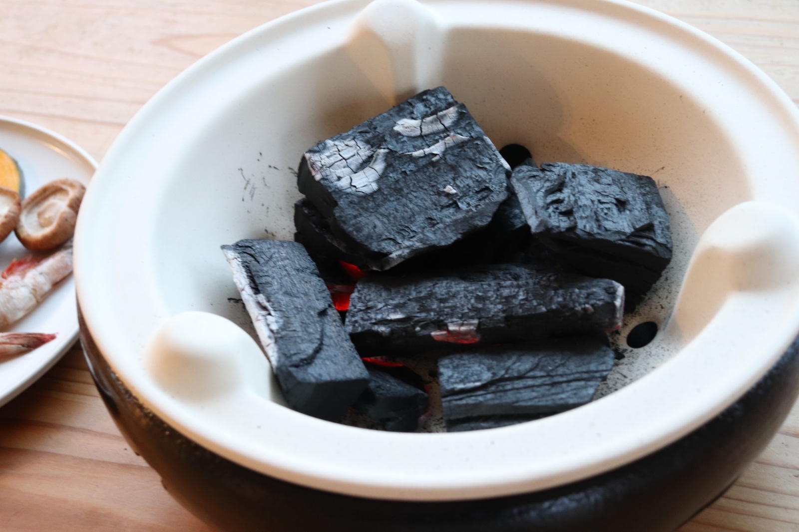 炭焼き 水コンロ 丸7号 - 三鈴陶器