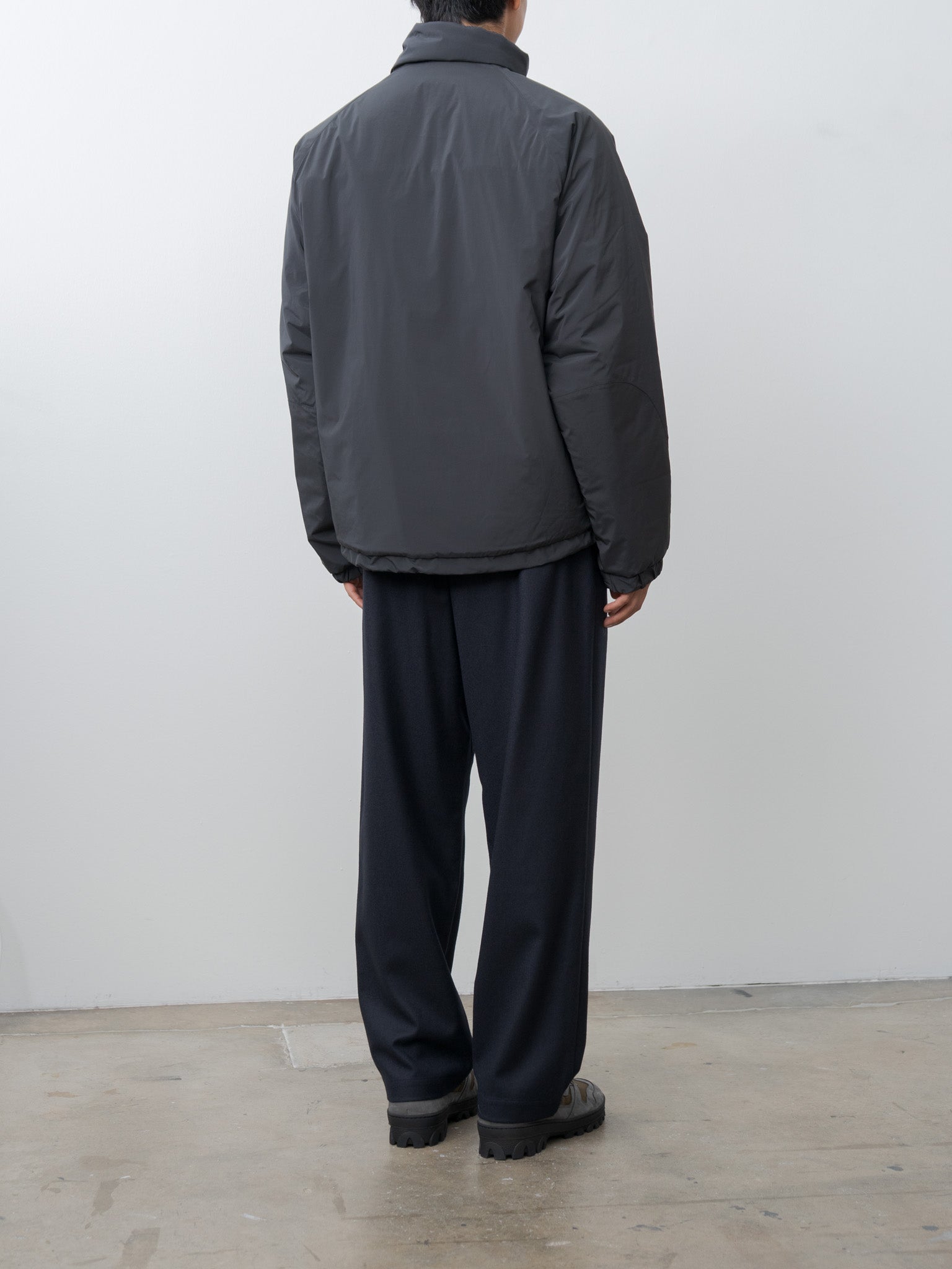 Namu Shop - Kaptain Sunshine Poly Nylon Puffer Jacket - Black