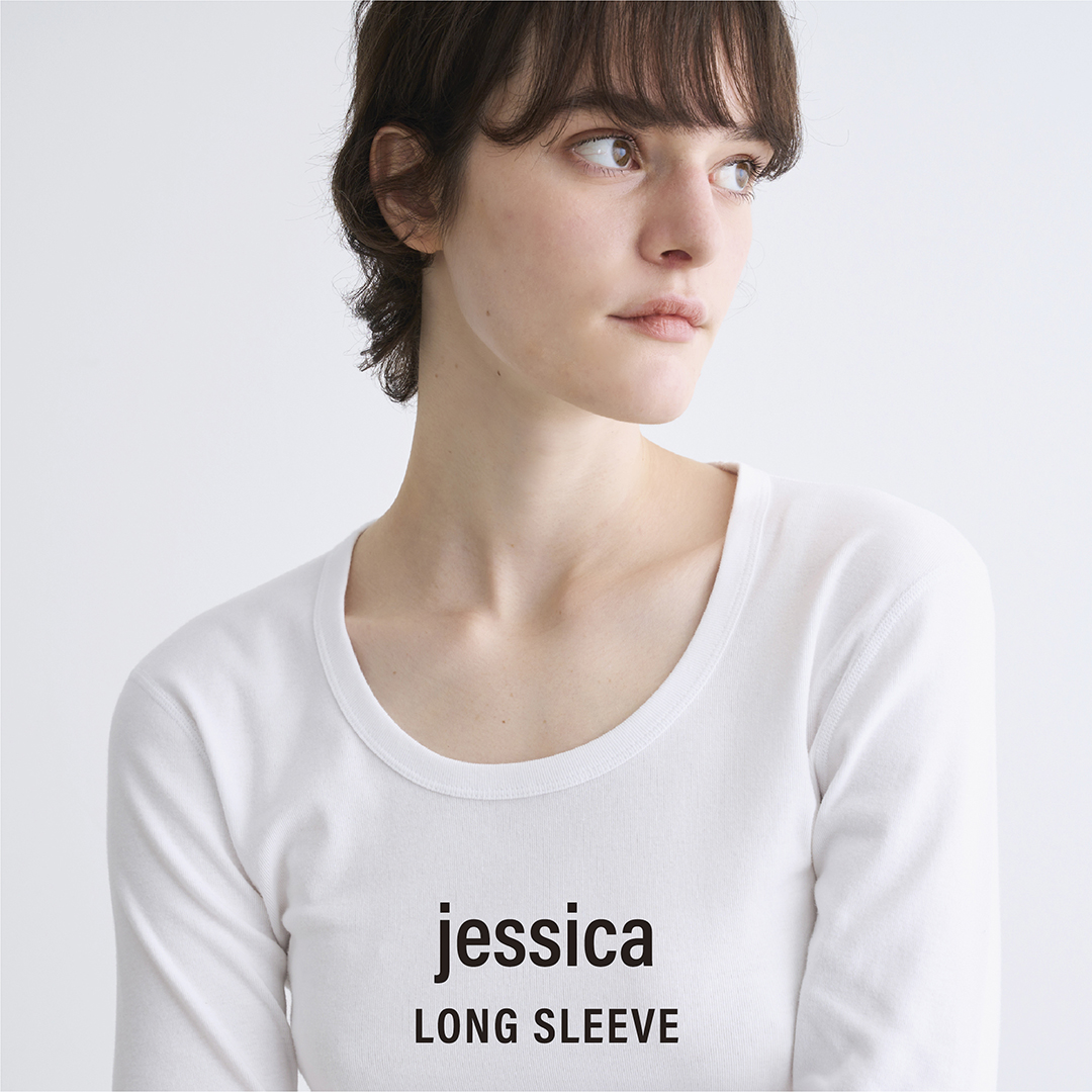 JESSICA LONG SLEEVE スリードッツ オフィシャルオンラインショップ