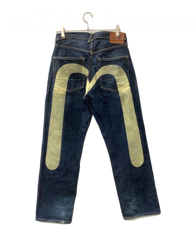 中古・古着通販】EVISU (エヴィス) デニムパンツ インディゴ サイズ:32