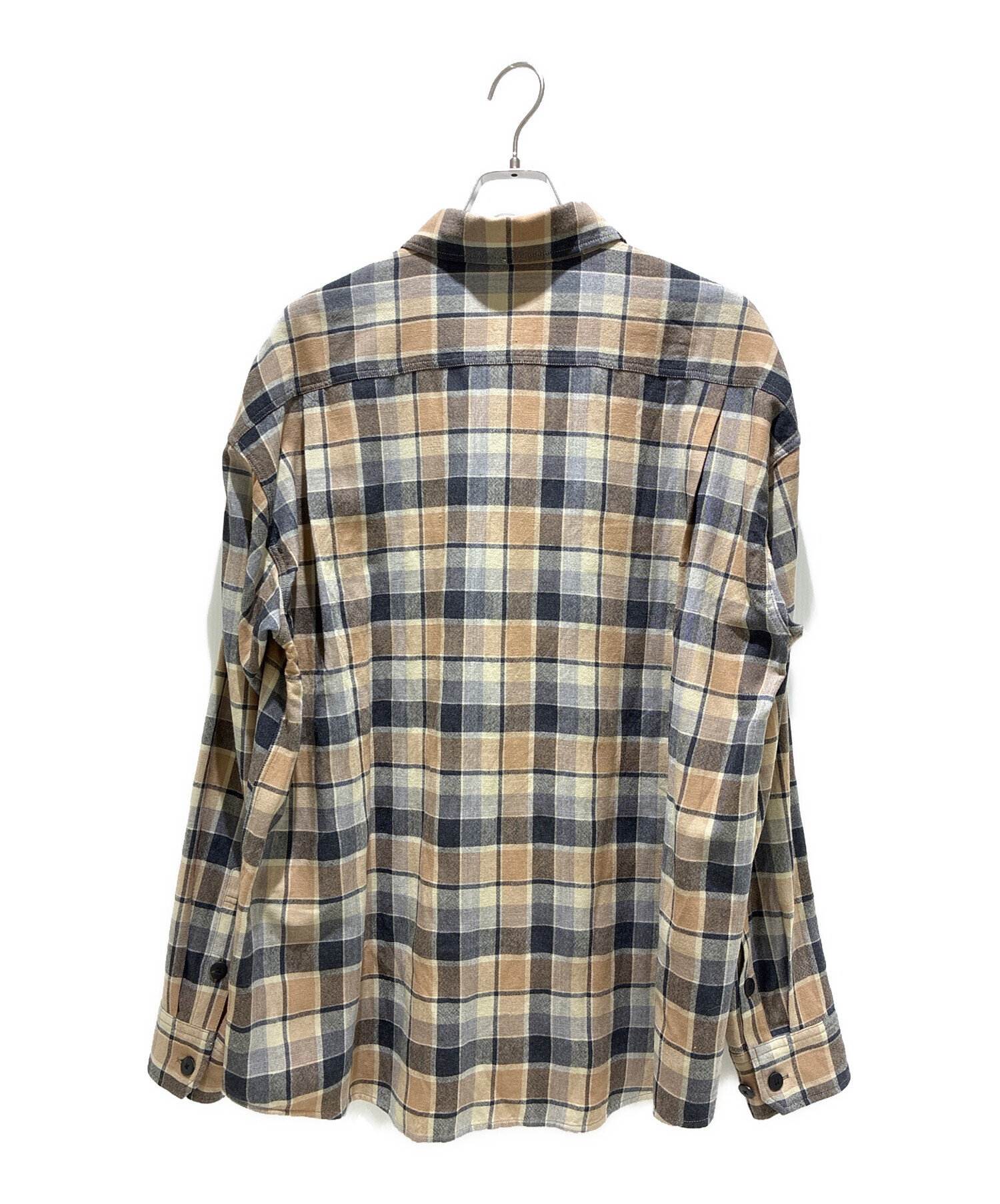 中古・古着通販】VISVIM (ビズビム) LUMBER CHECK L/S (W/L) ベージュ