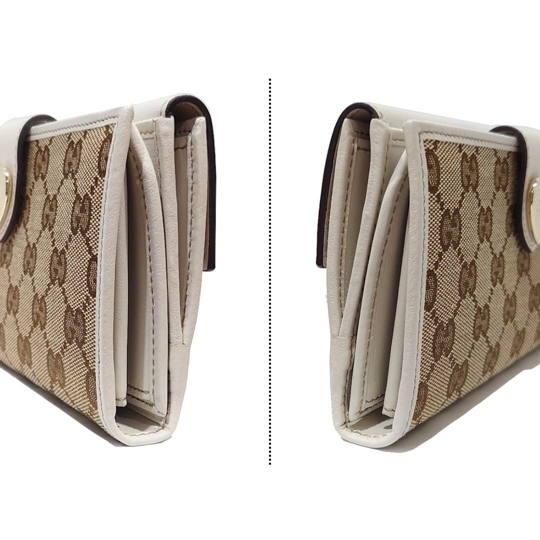 SALE！】GUCCI グッチ Wホック 長財布 ロングウォレット ラブリー