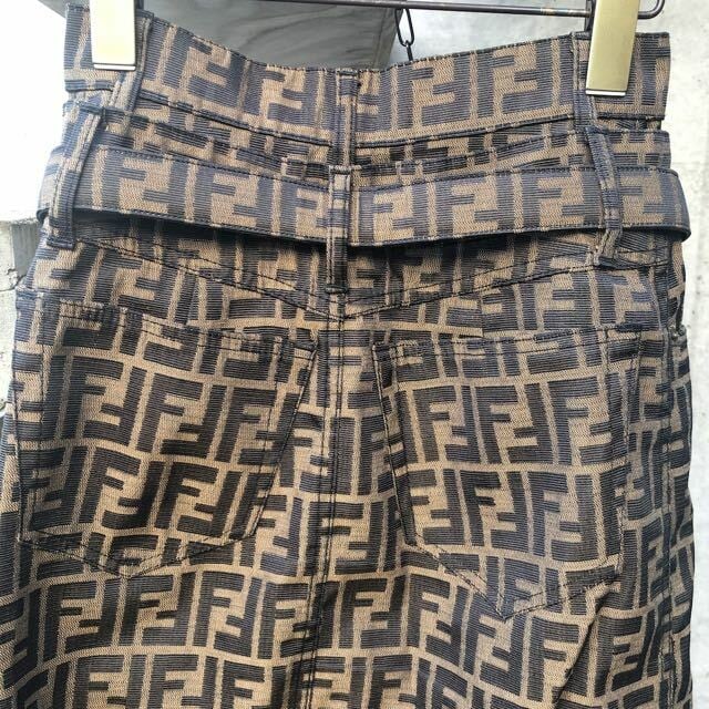 FENDI フェンディ ズッカ柄 ロングスカート /1800321 | number12