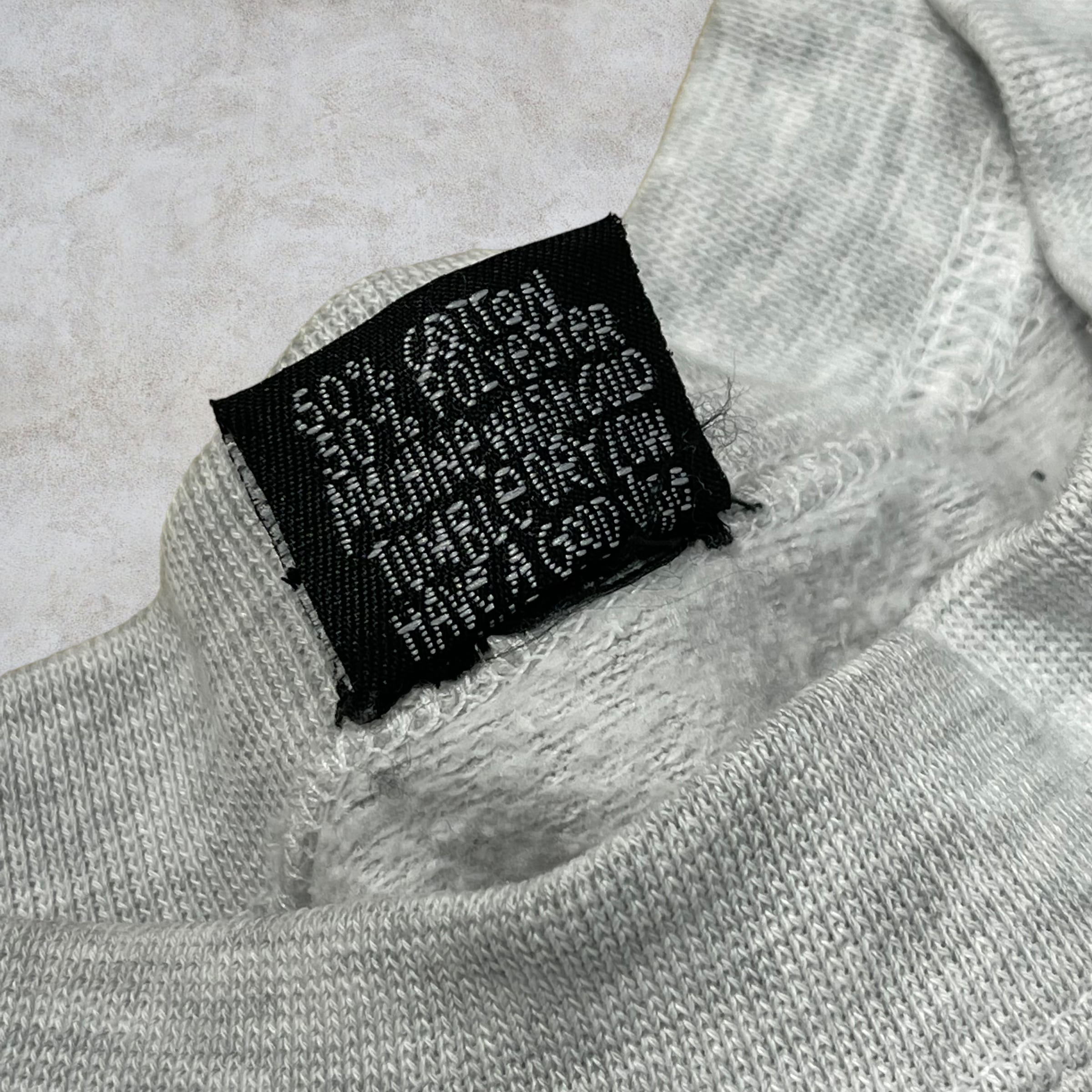 80's old stussy “Surf Man” Design Sweat 黒タグ | curb