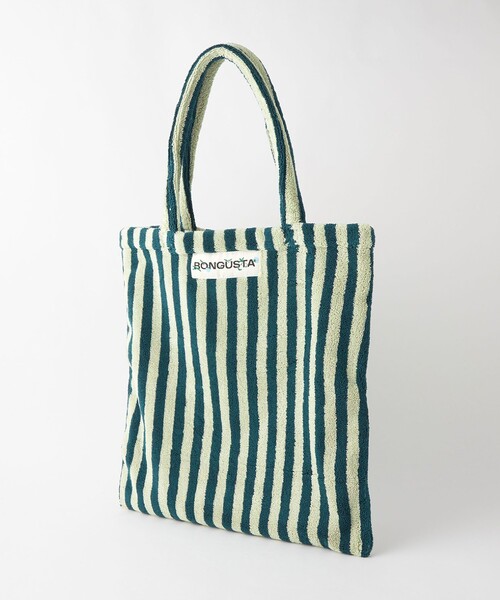 BONGUSTA＞ストライプ トートバッグ（トートバッグ）｜green label