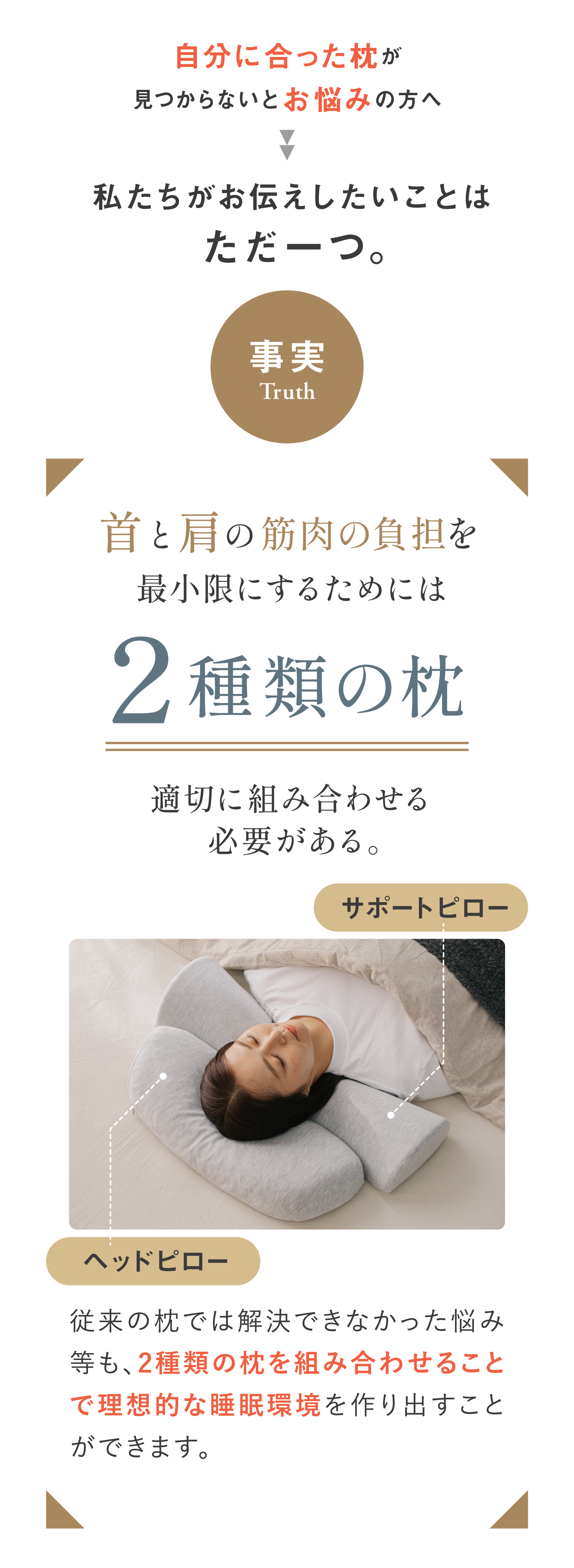 公式】首と肩のことだけを考えたダブル枕PLUS | 高め・低め・柔らかい