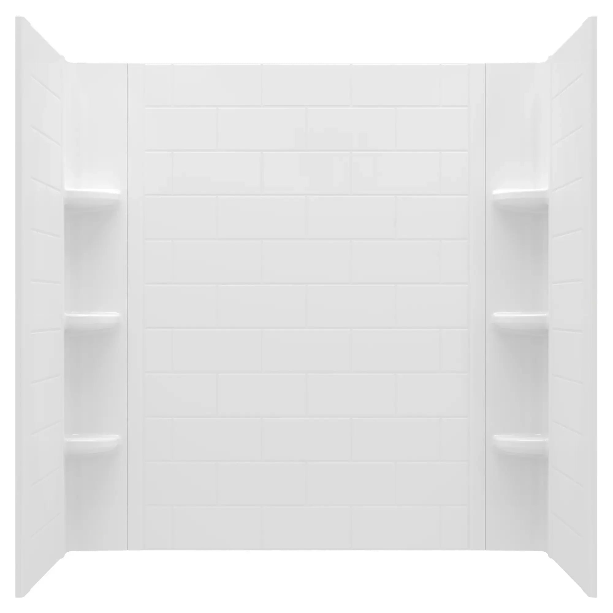 Princeton® PRO 60 x 32 x 60-inch Direct to Stud Subway Tile Bathtub Wa