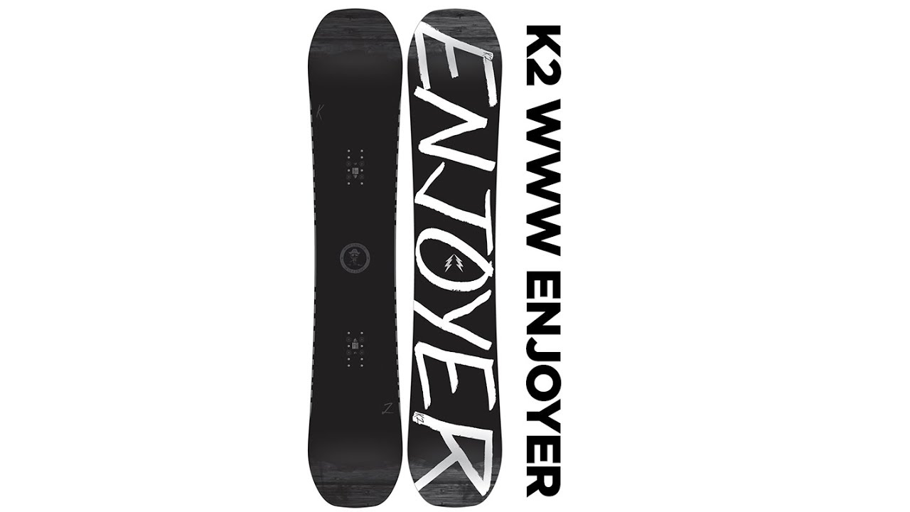 K2 WWW Enjoyer Snowboard - BoardInsiders.com - 2016 K2 Snowboards