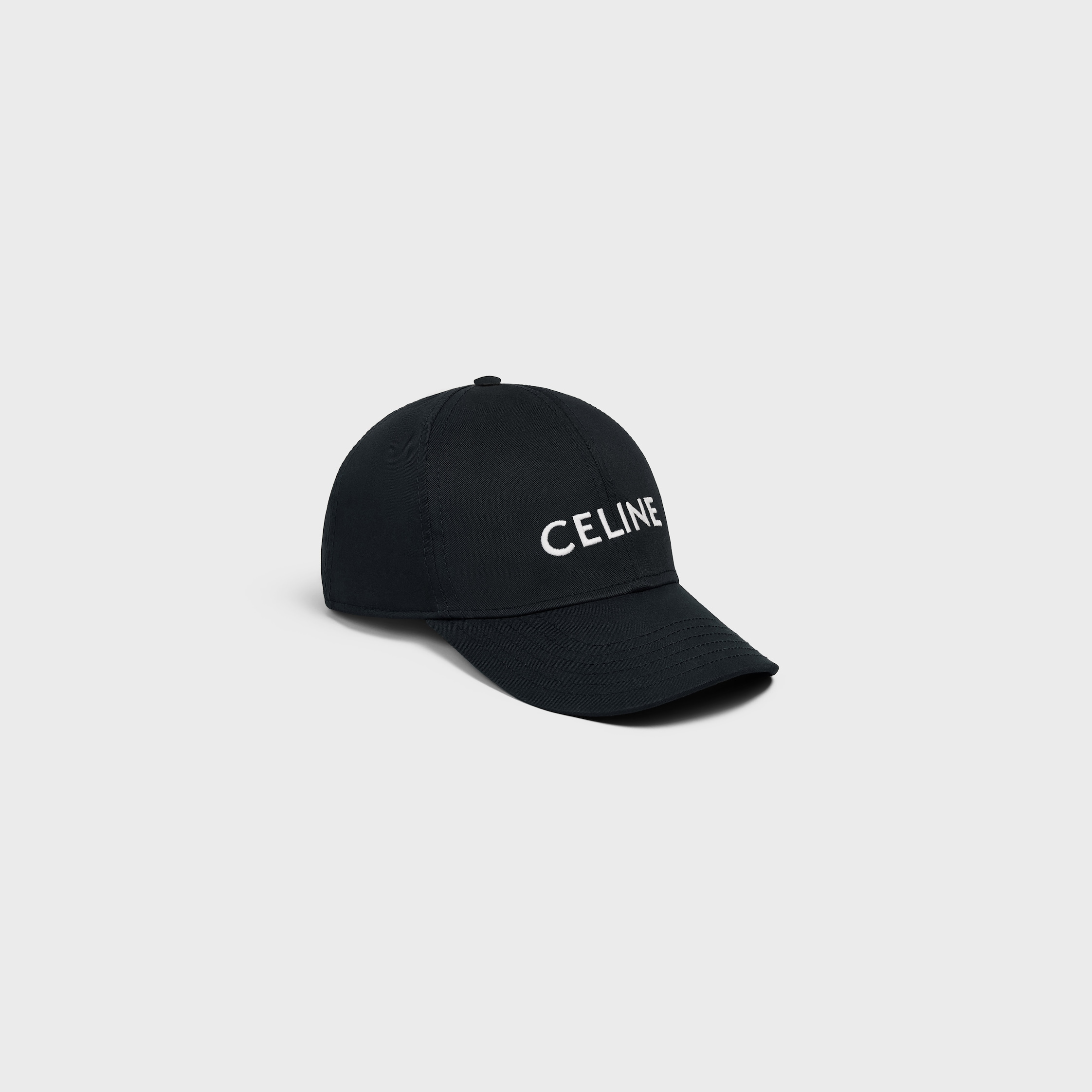 CELINE ベースボールキャップ / コットン - ブラック | CELINE