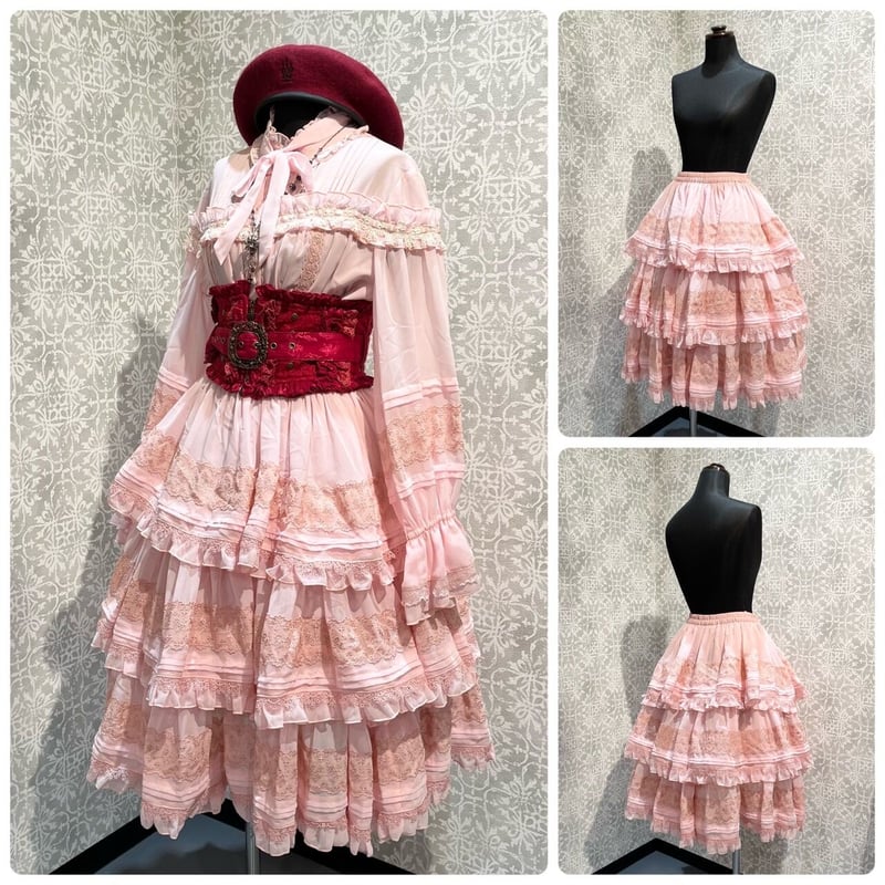 星箱Works】七色 ワルツ2.0 チュールフリルアンダースカート/P34103002