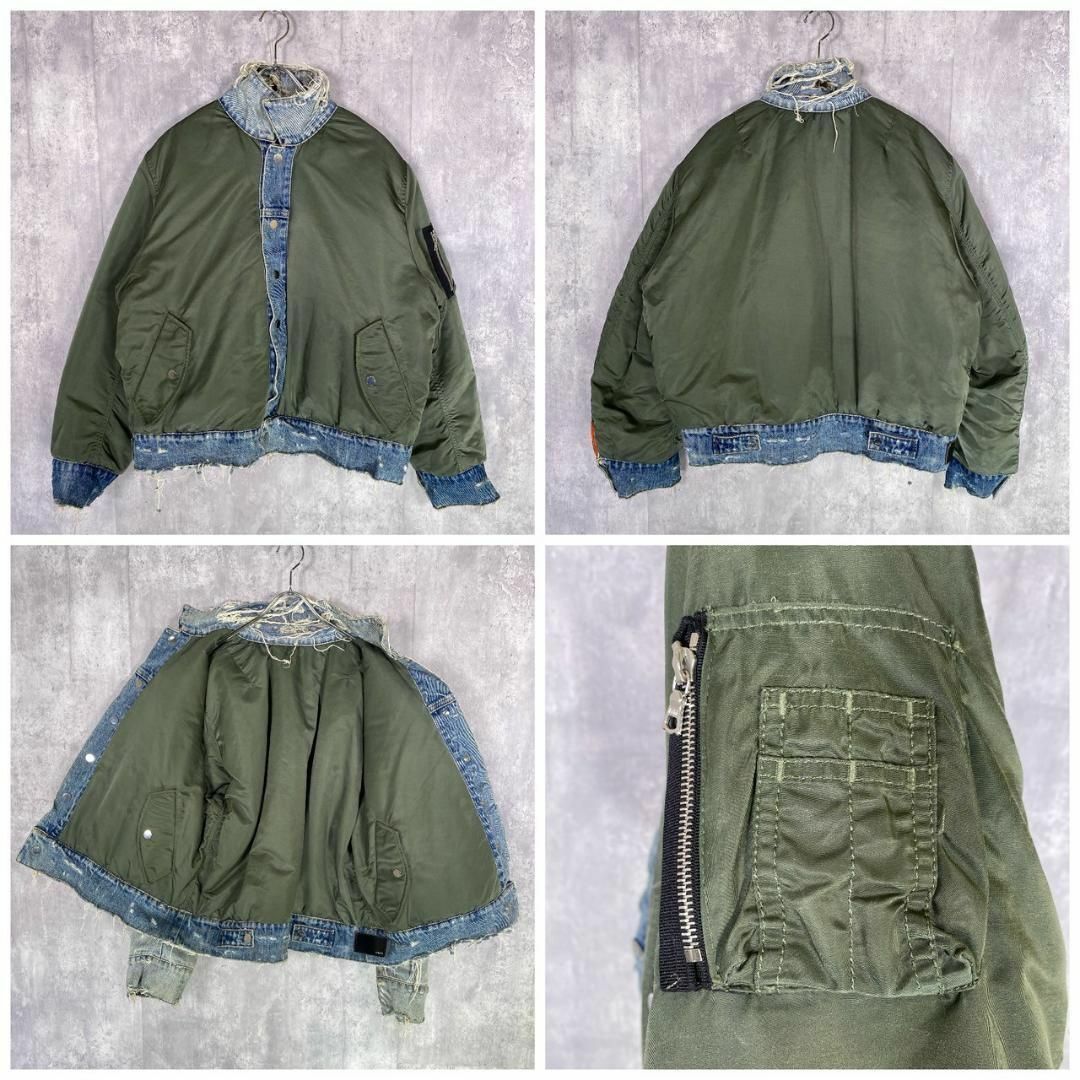 AMIRI - 『AMIRI』アミリ (XL) リバーシブルトラッカー デニム