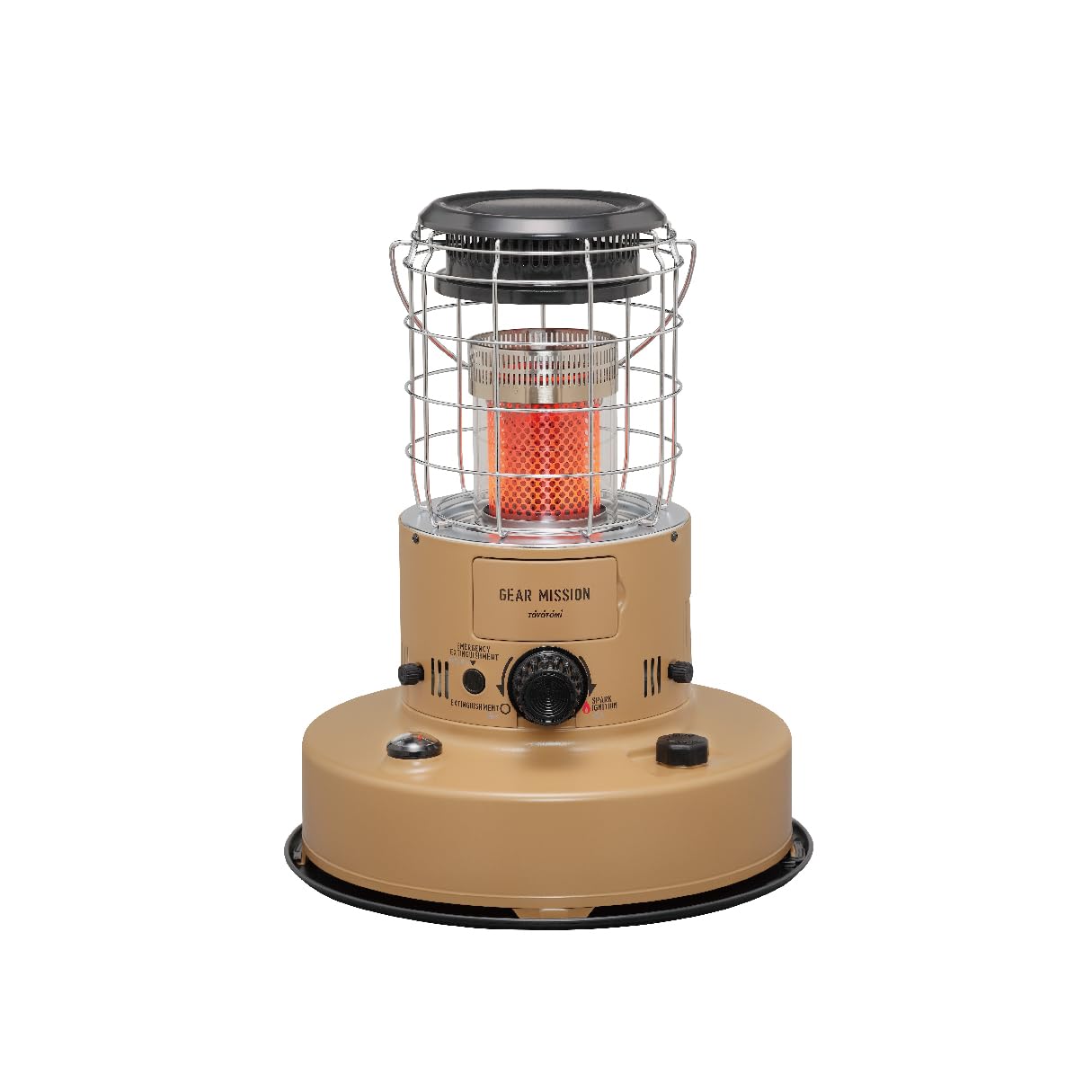 Amazon | 【トヨトミ】 GEAR MISSION 赤熱対流形石油ストーブ RR-GER25