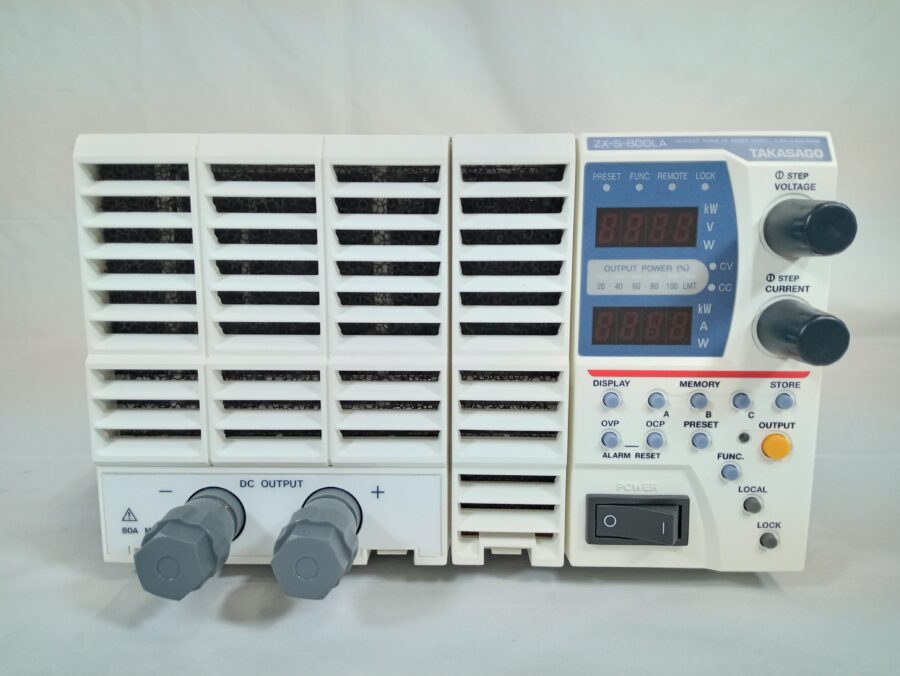 高砂製作所／TAKASAGO ZX-S-800LA 直流電源 | 中古計測器の販売・修理
