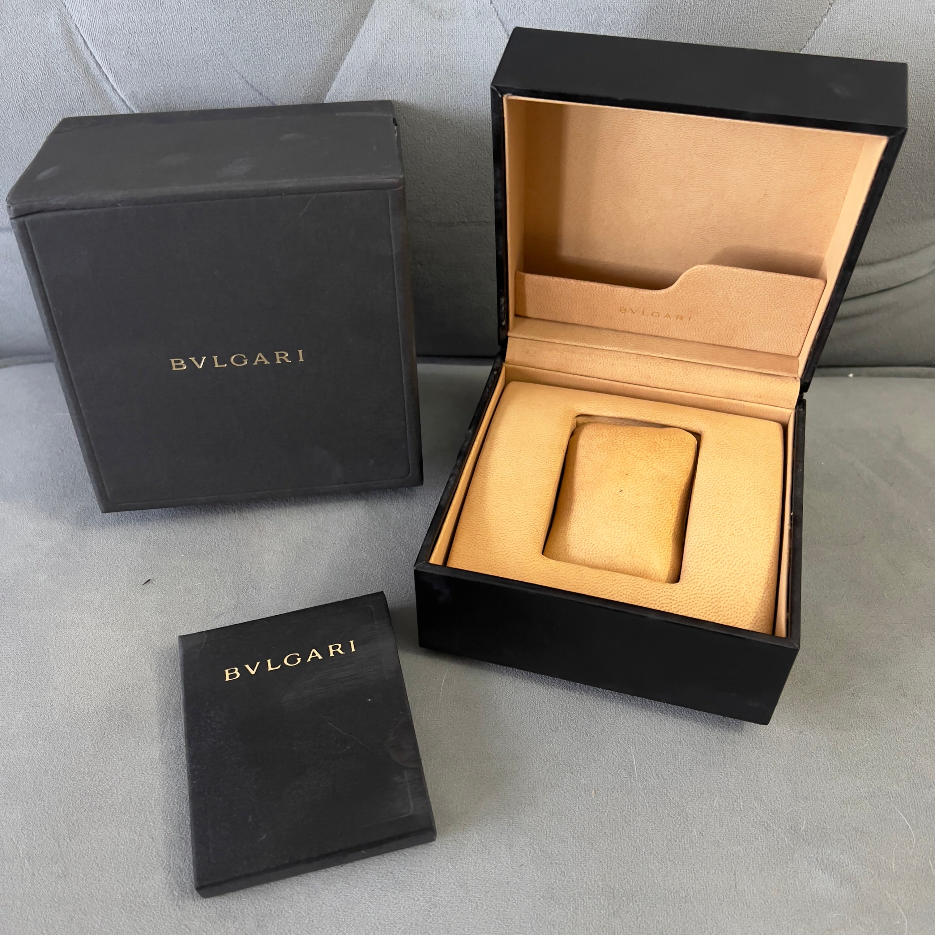BULGARI Box + Booklets + Filled Certificate + Outer Box | NATILUXIA