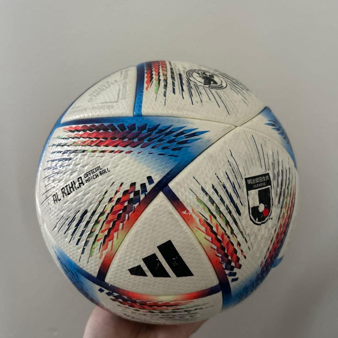 adidas AL RIHLA 公式試合用 サッカーボール 5号 アディダス adidas アディダス コネクト21 リーグ5号球(レッド) AF544R 赤