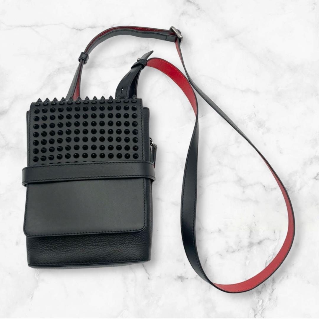 【極美品】クリスチャンルブタン ベネッシュリポーター ショルダーバッグ Christian Louboutin クリスチャンルブタン ベネチ リポーター