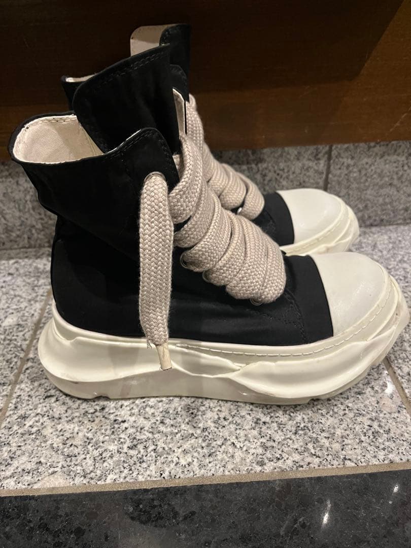 Rick Owens DRKSHDW風 ハイカットスニーカー 23.5cm