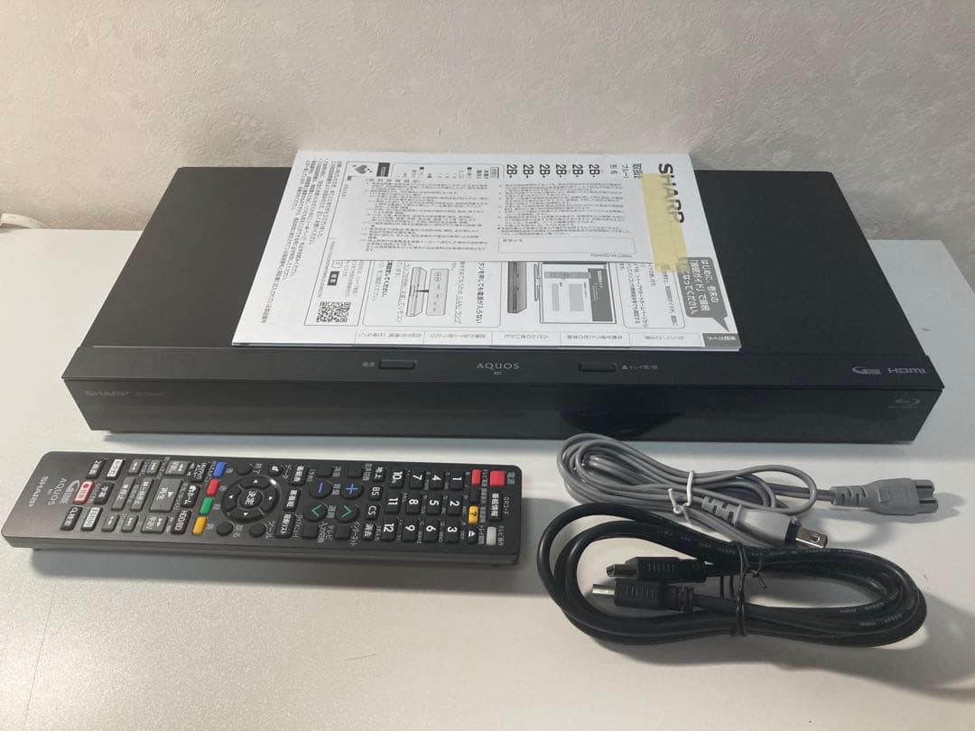 SHARPブルーレイディスクレコーダー　2B-CO5CW1 500GB ブルーレイレコーダー シャープ 本体 新品 500GB 2B-C05CW1 AQUOS