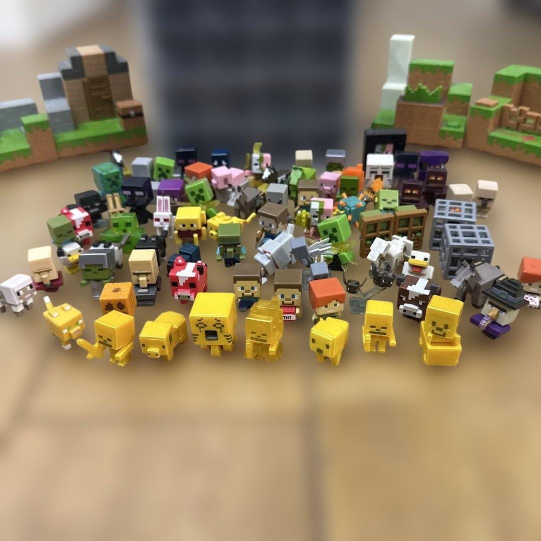 マインクラフト ミニフィギュア　まとめ売り マインクラフト ミニフィギュア プレイセット第1弾 マイニング