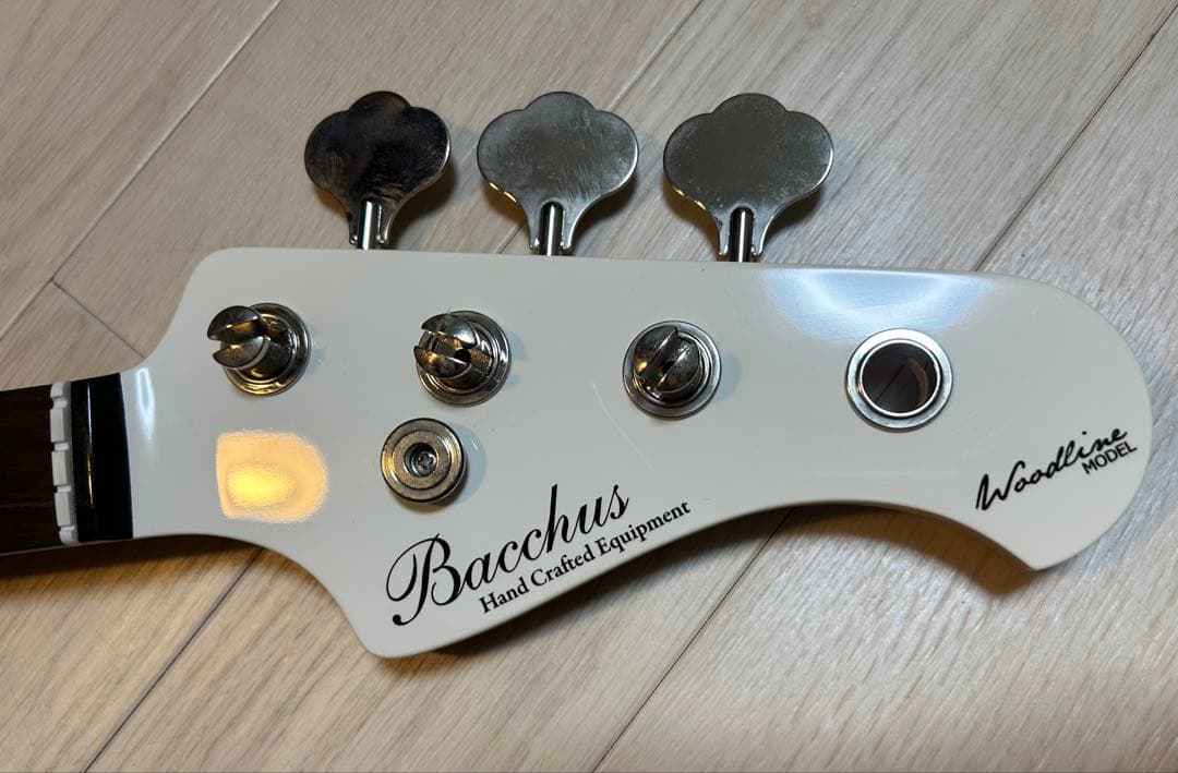 Bacchus エレキベース ネック　完全美品 Bacchus 【特価品】WJB5-1DX-AC RSM/M SLPK エレキベース ユニバース
