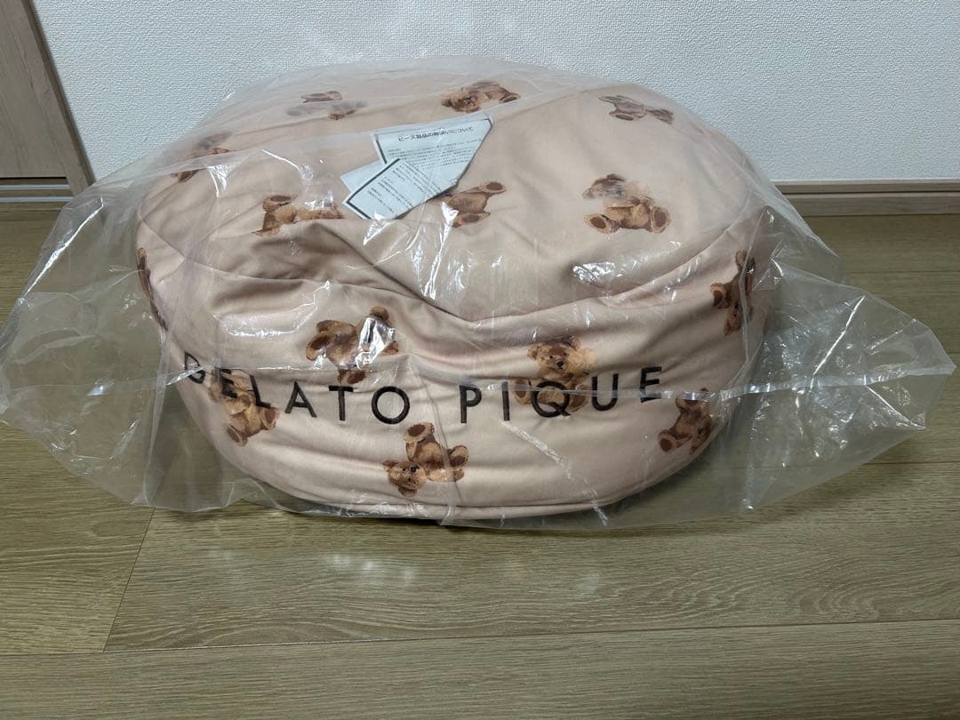 新品ジェラピケ　ビーズクッション　オンライン限定！ gelato pique（ジェラートピケ）の「【ONLINE限定】モチーフビーズ