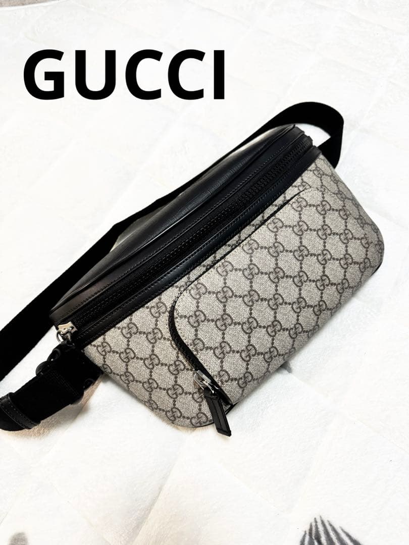 GUCCI ボディバッグ・ウエストポーチ GGスプリーム GUCCI（グッチ） ボディバッグ 792094 FADJM メンズ GGスプリーム