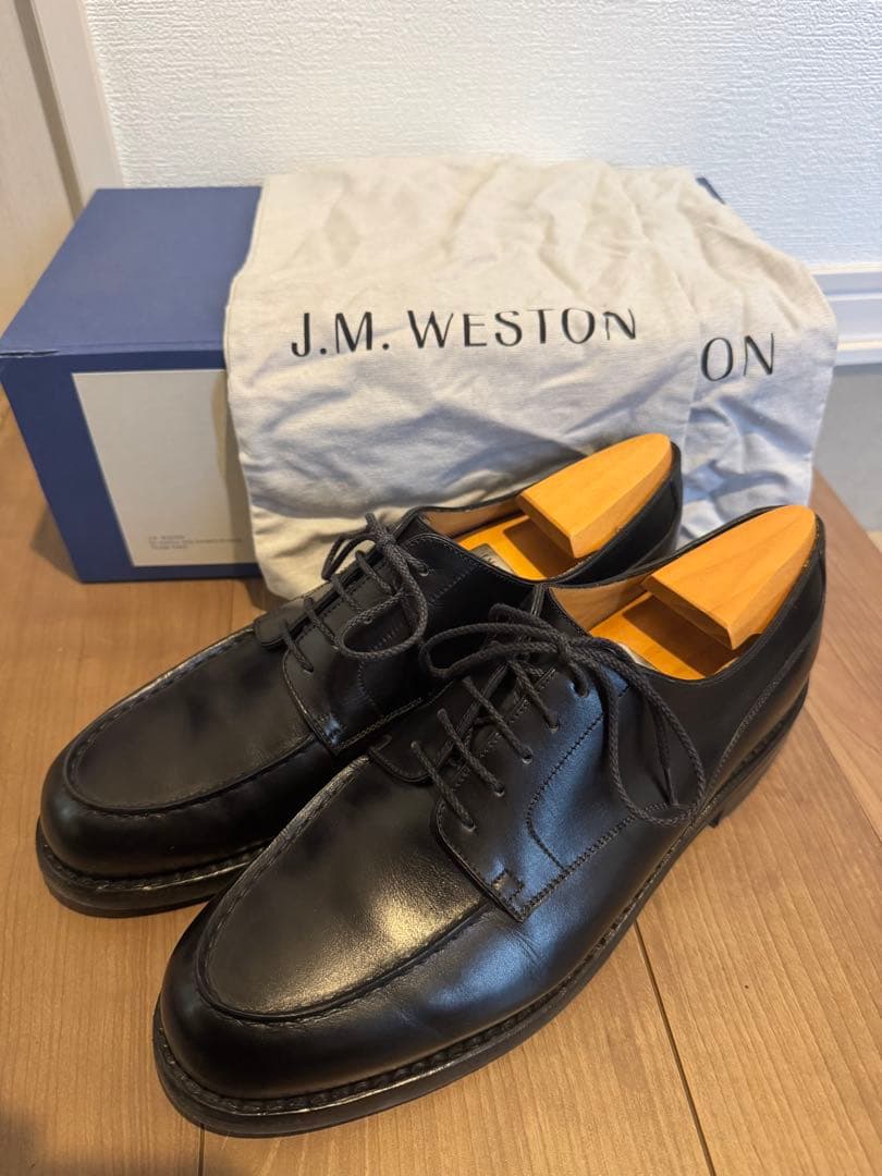 J.M. WESTON ブラック golf 専用シューツリー付属 J.M.WESTONのゴルフを買うならシューツリーは純正を選ぶべき2つの理由