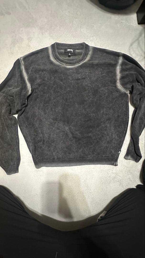 STUSSY ステューシーニット ブラック FADED COTTON CREW 楽天市場】STUSSY ステューシー ニット サイズ:XL 22SS アーム SS