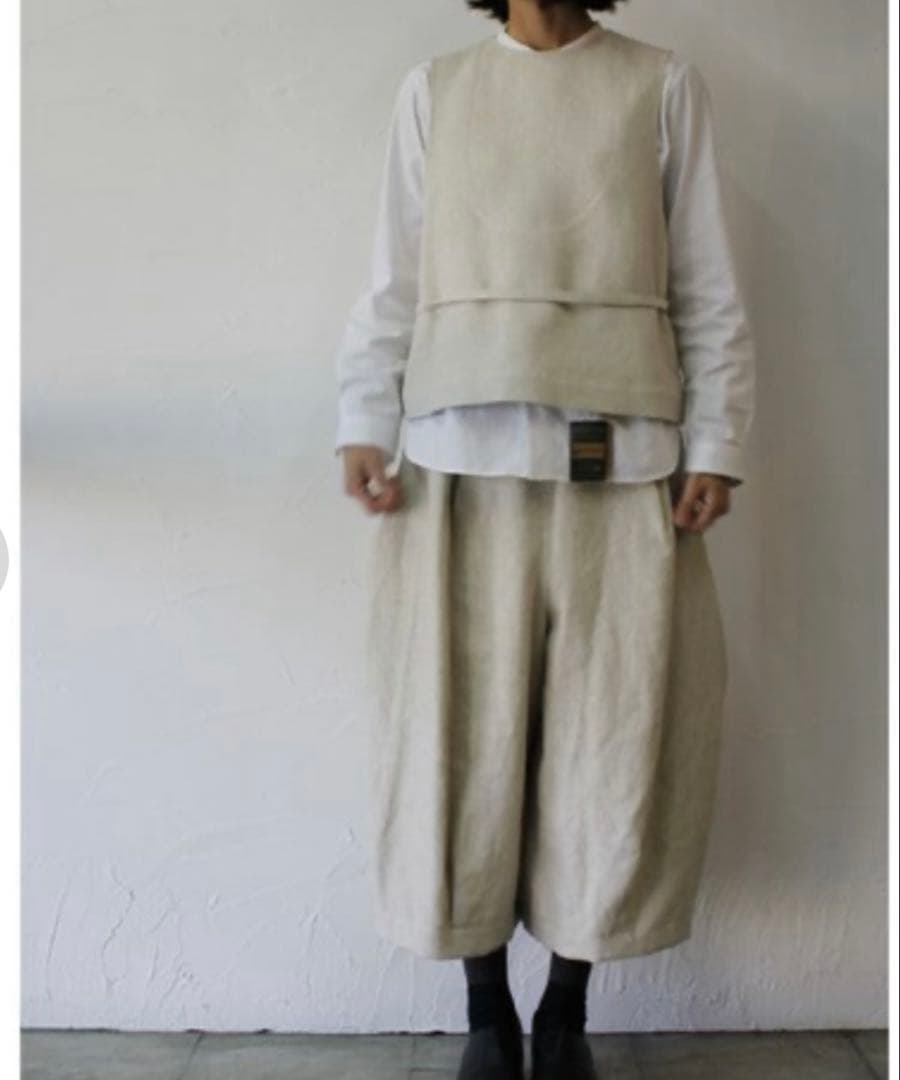 susuri ムールベスト　エクリュ susuri（ススリ）の「SUSURI ススリ ムールベスト #ecru 【送料無料