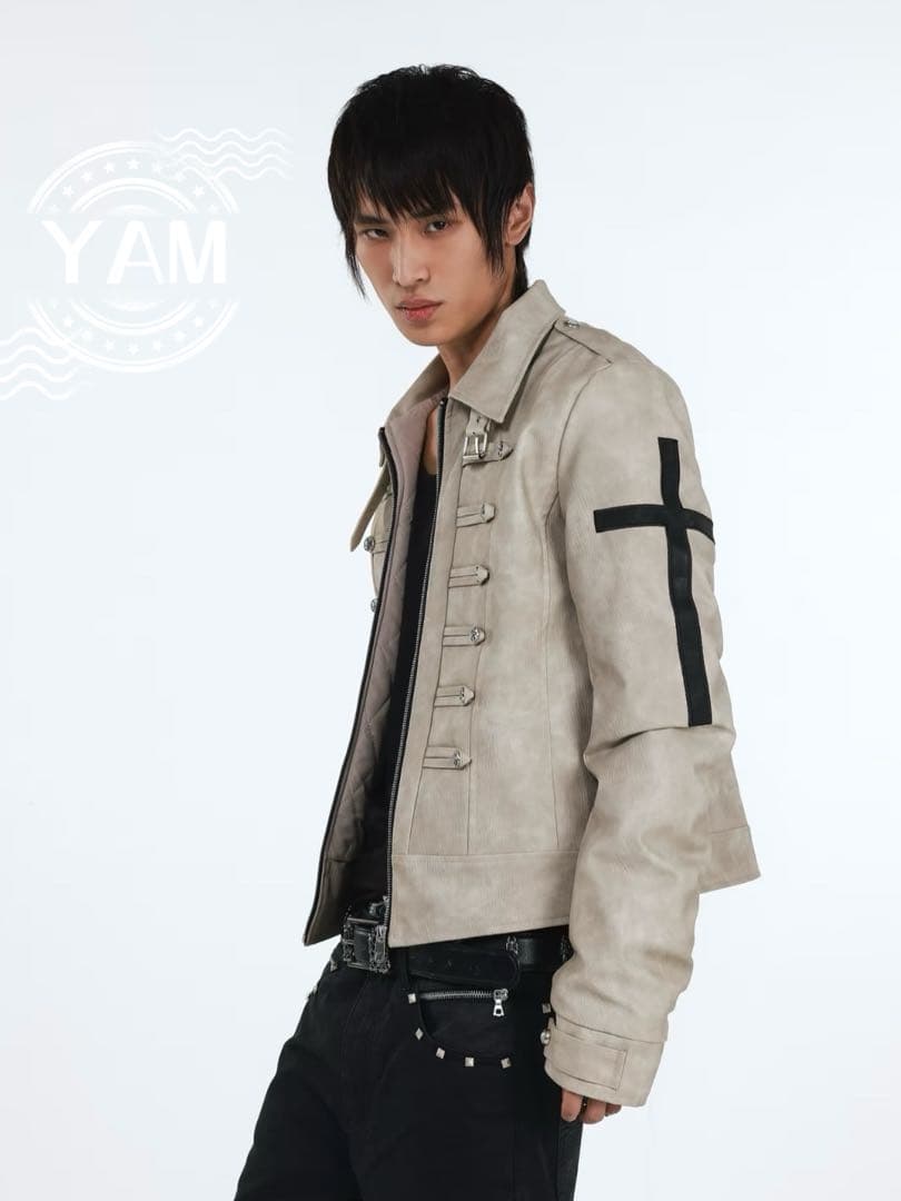 DETW 25AW ナポレオンジャケット 細身シルエット 厚手ジャケット Y2K