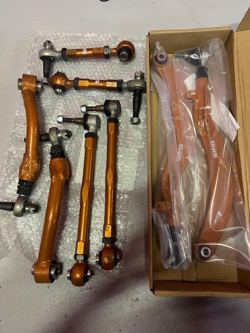 LS460 リア　キャンバーアームセット 車検対応 LS460 LS600 鬼キャン リア アッパーアーム リア側 調整式