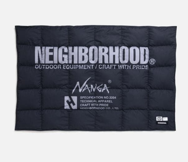 新品未開封 24FW NEIGHBORHOOD × NANGA. BLANKET NEIGHBORHOOD (ネイバーフッド)×NANGA（ナンガ） ブランケット